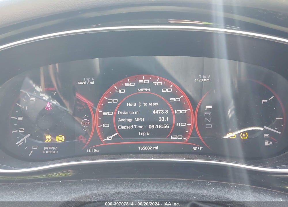 2013 DODGE DART LIMITED VIN: 1C3CDFCA8DD346244