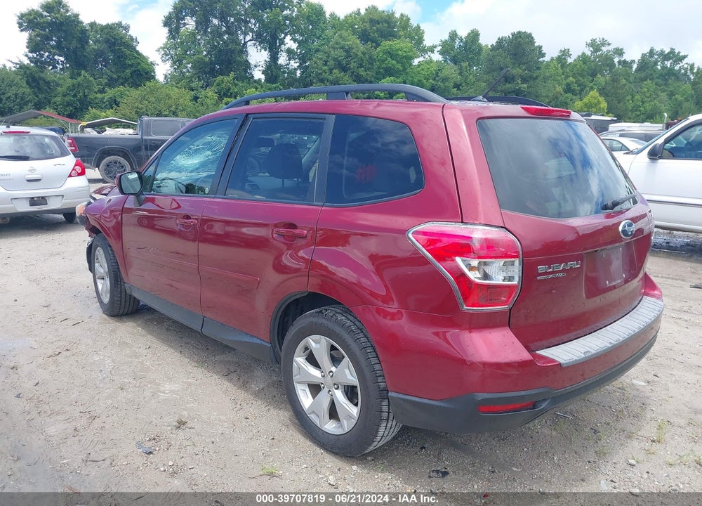 2015 SUBARU FORESTER 2.5I PREMIUM VIN: JF2SJADC1FH818638