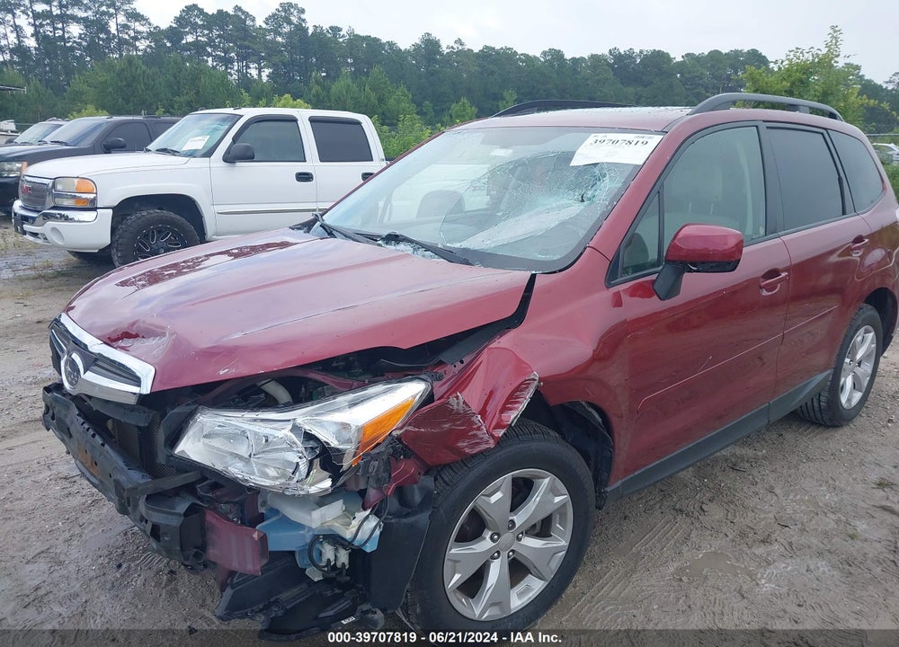 2015 SUBARU FORESTER 2.5I PREMIUM VIN: JF2SJADC1FH818638