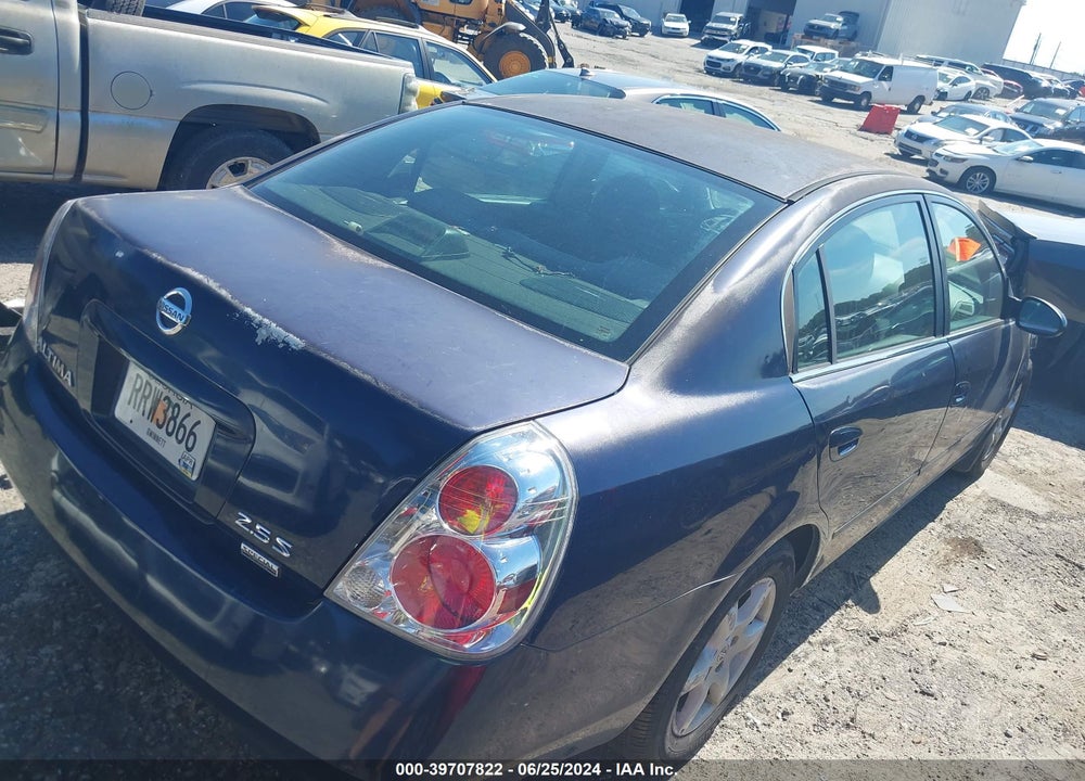 2006 NISSAN ALTIMA 2.5 S VIN: 1N4AL11D26C157769