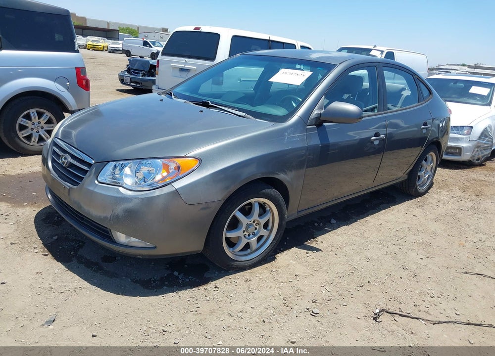2007 HYUNDAI ELANTRA GLS/LIMITED/SE VIN: KMHDU46D57U238660