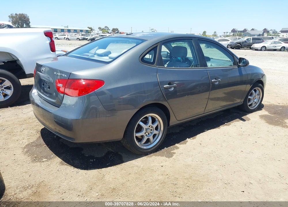 2007 HYUNDAI ELANTRA GLS/LIMITED/SE VIN: KMHDU46D57U238660