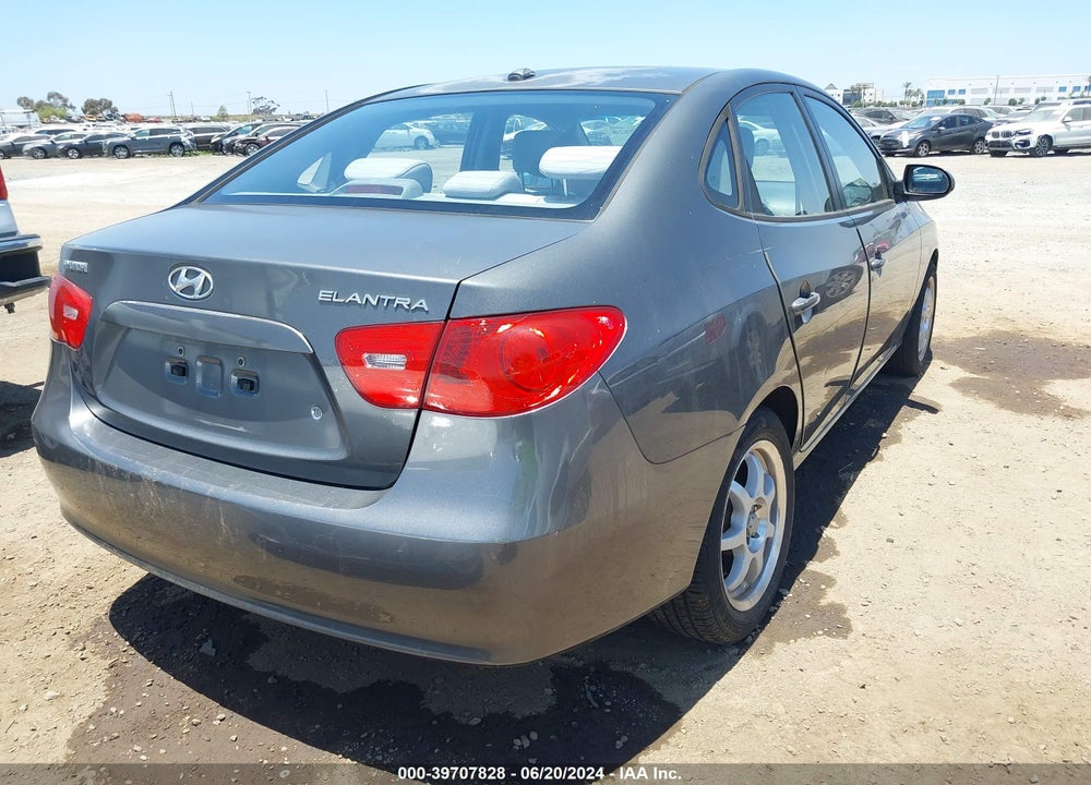 2007 HYUNDAI ELANTRA GLS/LIMITED/SE VIN: KMHDU46D57U238660