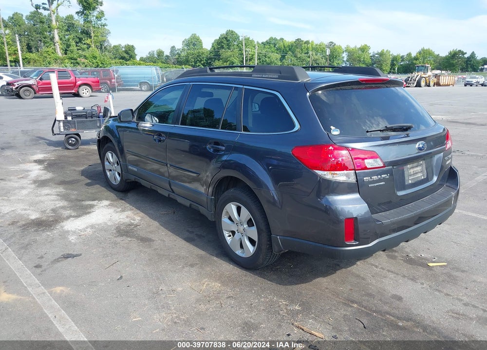 2011 SUBARU OUTBACK 2.5I PREMIUM VIN: 4S4BRBCC6B3425736
