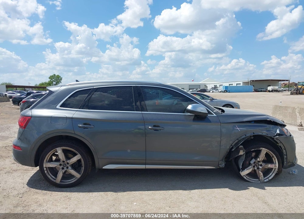 2022 AUDI SQ5 VIN: WA1A4AFY1N2107737