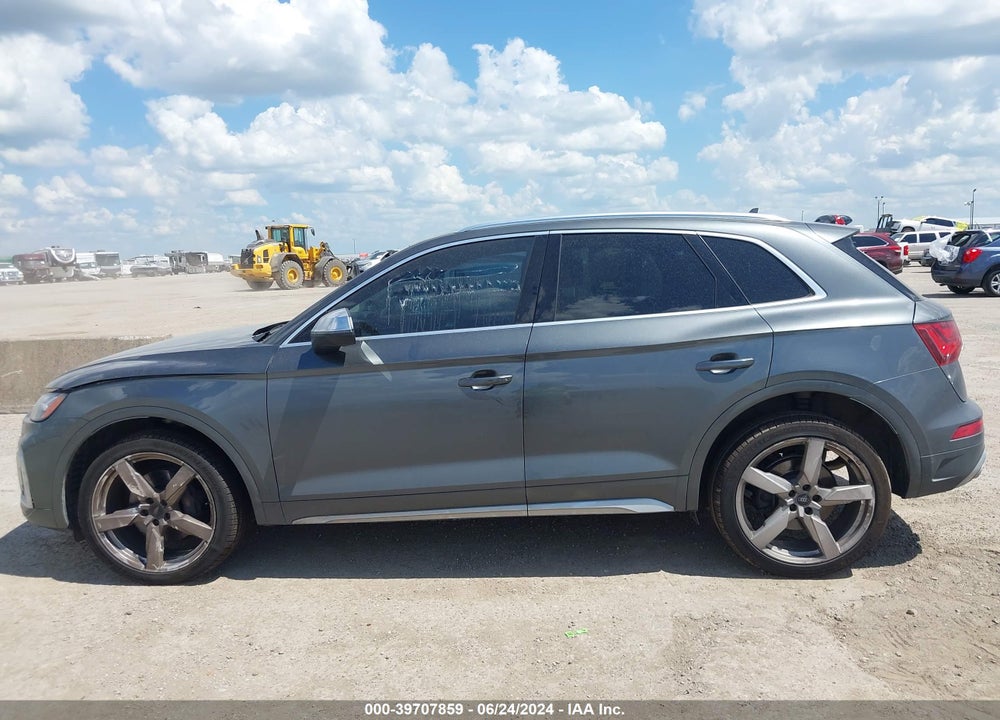 2022 AUDI SQ5 VIN: WA1A4AFY1N2107737