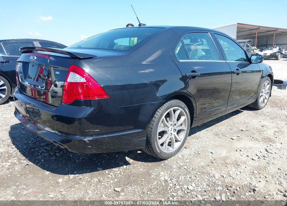 2011 FORD FUSION SE VIN: 3FAHP0HA6BR205598