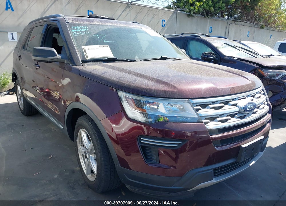 2019 FORD EXPLORER XLT VIN: 1FM5K7D86KGB08654