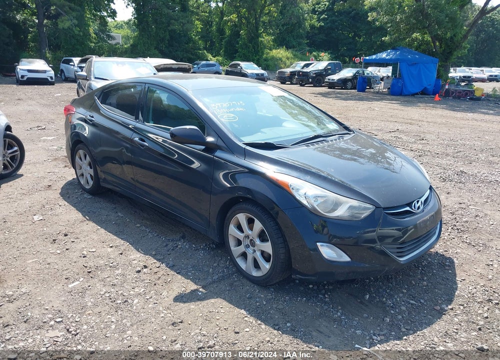 2013 HYUNDAI ELANTRA GLS VIN: 5NPDH4AE4DH451906