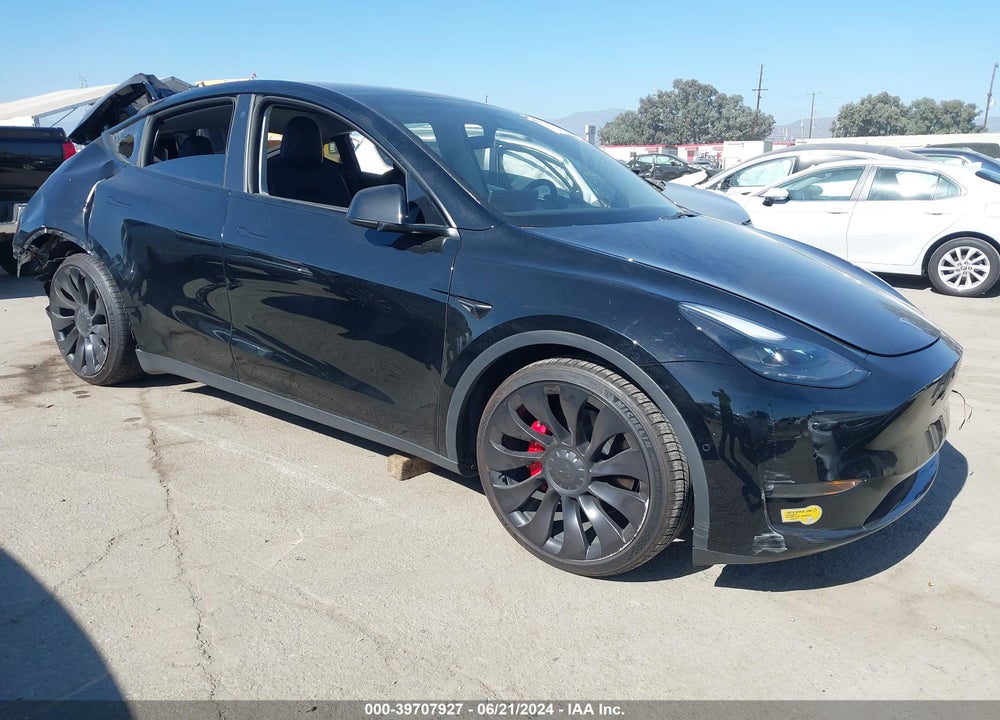2022 TESLA MODEL Y PERFORMANCE DUAL MOTOR ALL-WHEEL DRIVE VIN: 7SAYGDEF3NF506291