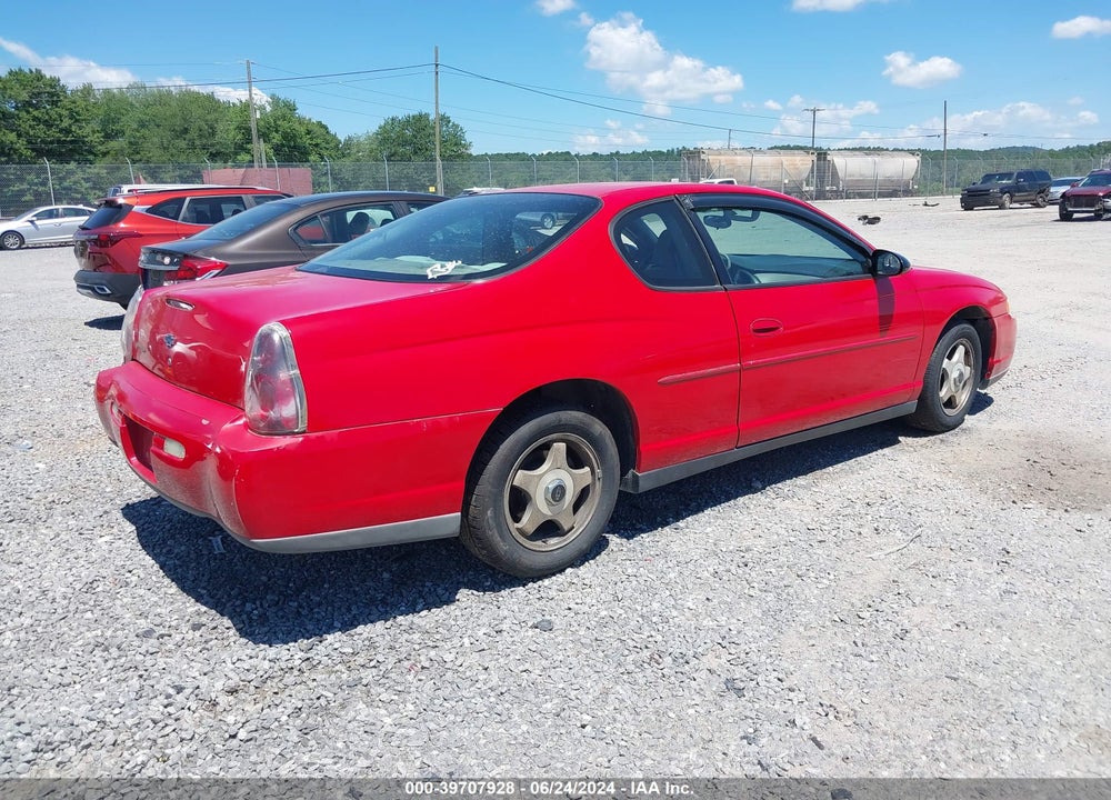 2003 CHEVROLET MONTE CARLO LS VIN: 2G1WW12E239262239