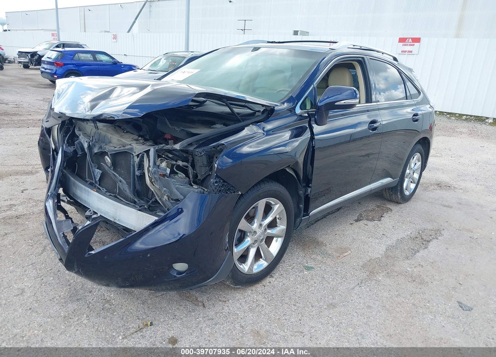 2010 LEXUS RX 350 VIN: JTJZK1BA1A2406160