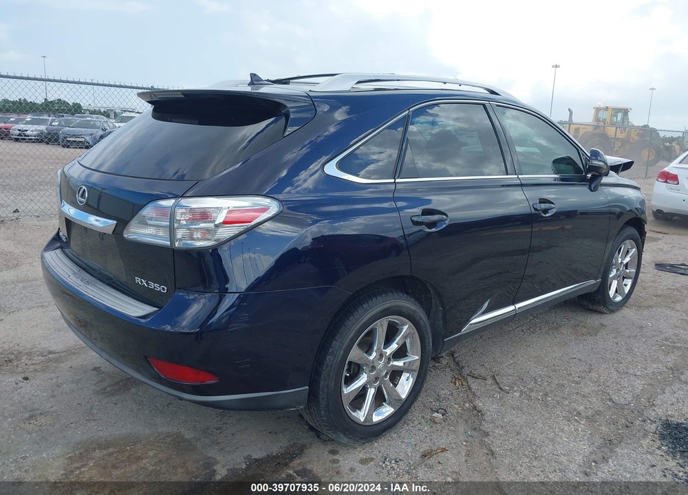 2010 LEXUS RX 350 VIN: JTJZK1BA1A2406160