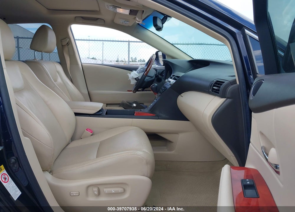 2010 LEXUS RX 350 VIN: JTJZK1BA1A2406160