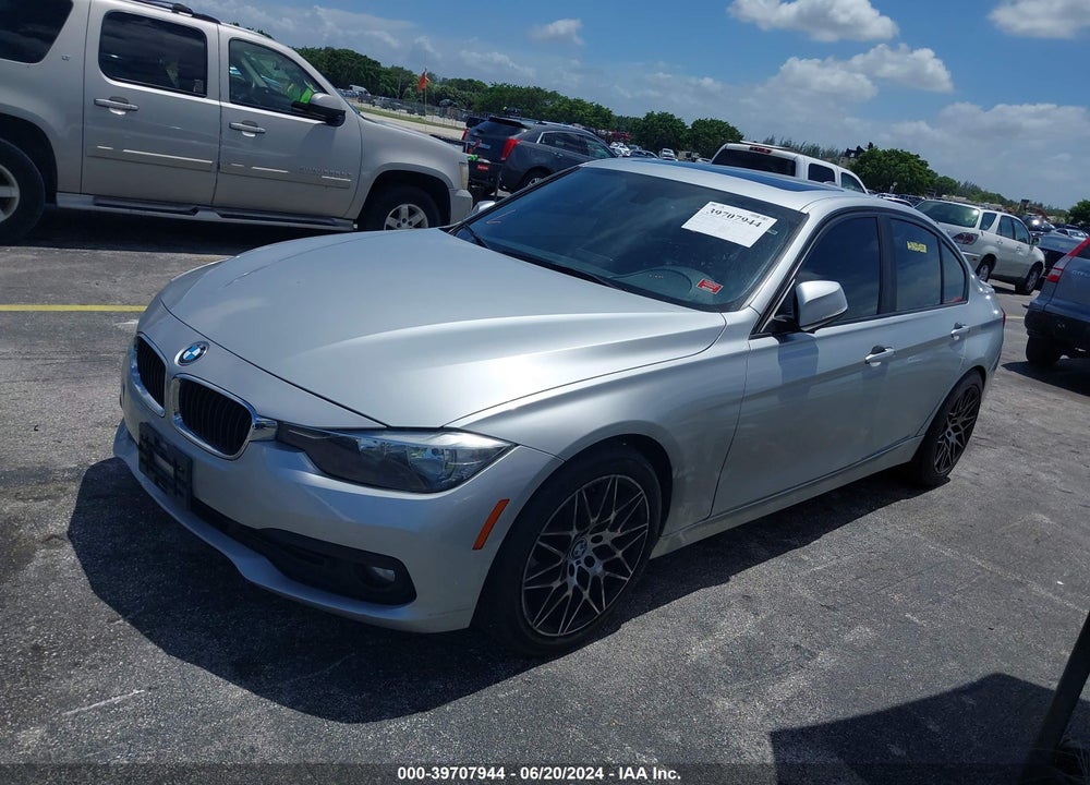 2016 BMW 320I VIN: WBA8A9C50GK617406