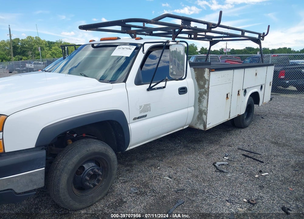 2007 CHEVROLET SILVERADO 3500 CHASSIS CLASSIC WORK TRUCK VIN: 1GBJC34D47E177047