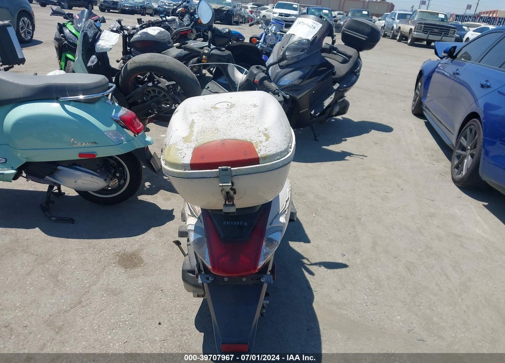 2012 ZNEN ZN150T-G VIN: L5YTCKPAXC1128509