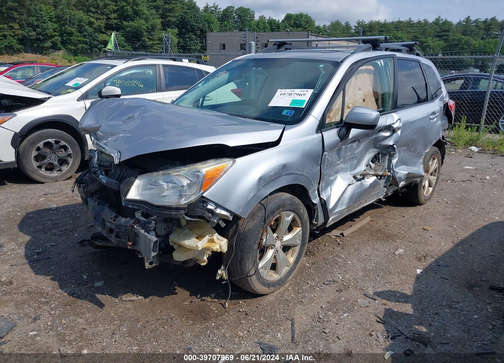 2014 SUBARU FORESTER 2.5I PREMIUM VIN: JF2SJAEC3EH509279