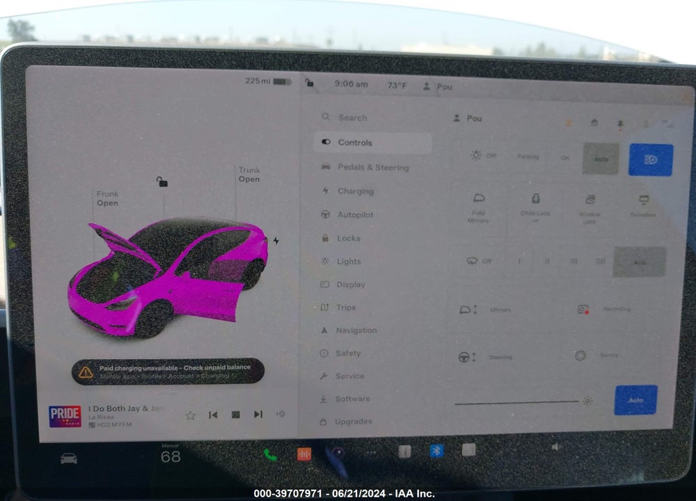 2021 TESLA MODEL Y LONG RANGE DUAL MOTOR ALL-WHEEL DRIVE VIN: 5YJYGAEE2MF282447