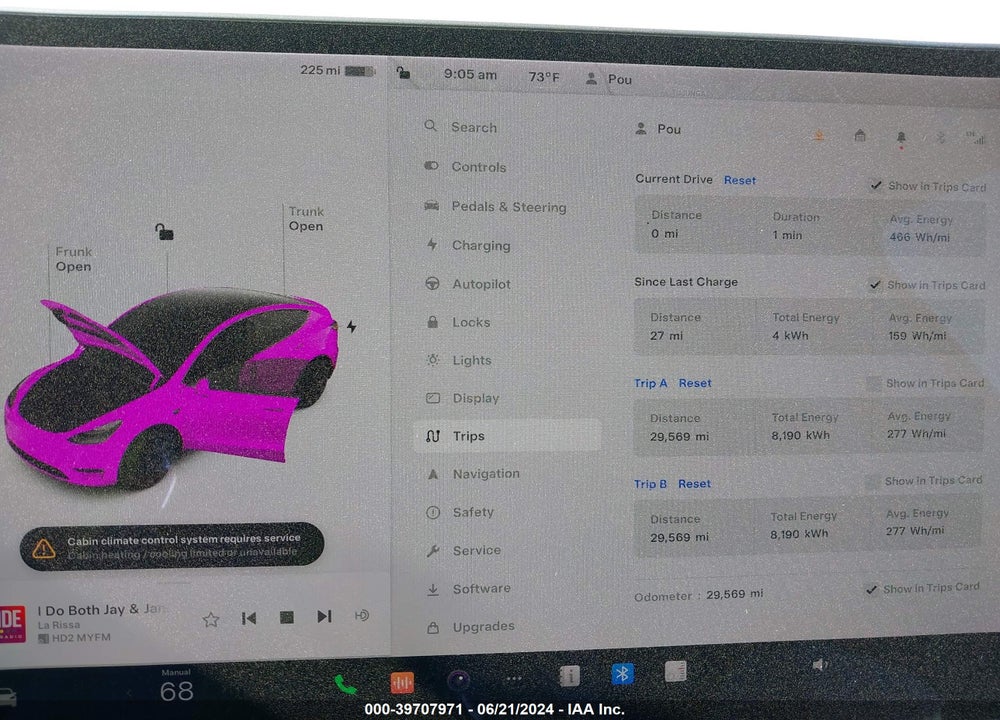 2021 TESLA MODEL Y LONG RANGE DUAL MOTOR ALL-WHEEL DRIVE VIN: 5YJYGAEE2MF282447