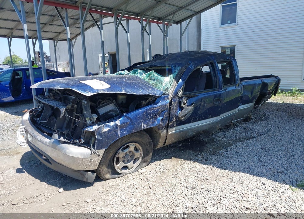 2001 GMC SIERRA 1500 VIN: 2GTEK19T011316331