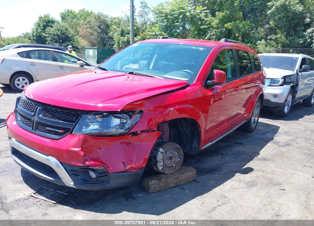 2017 DODGE JOURNEY CROSSROAD PLUS VIN: 3C4PDCGB8HT691787