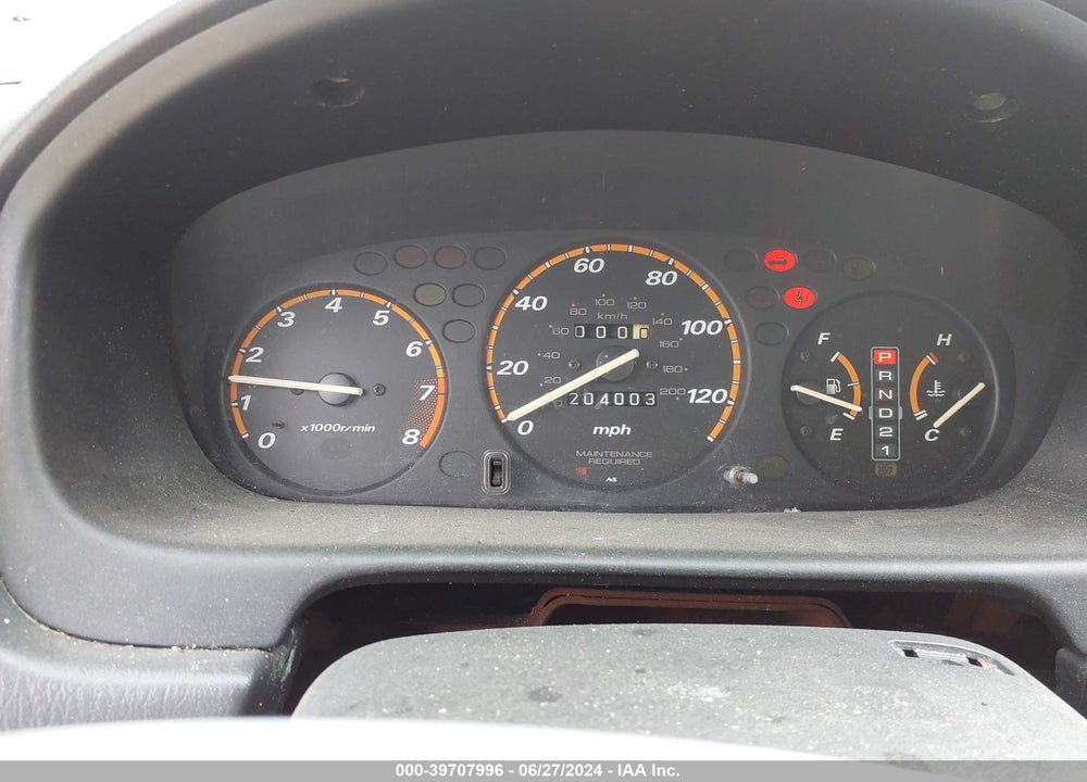 2000 HONDA CR-V EX VIN: JHLRD1864YC013051