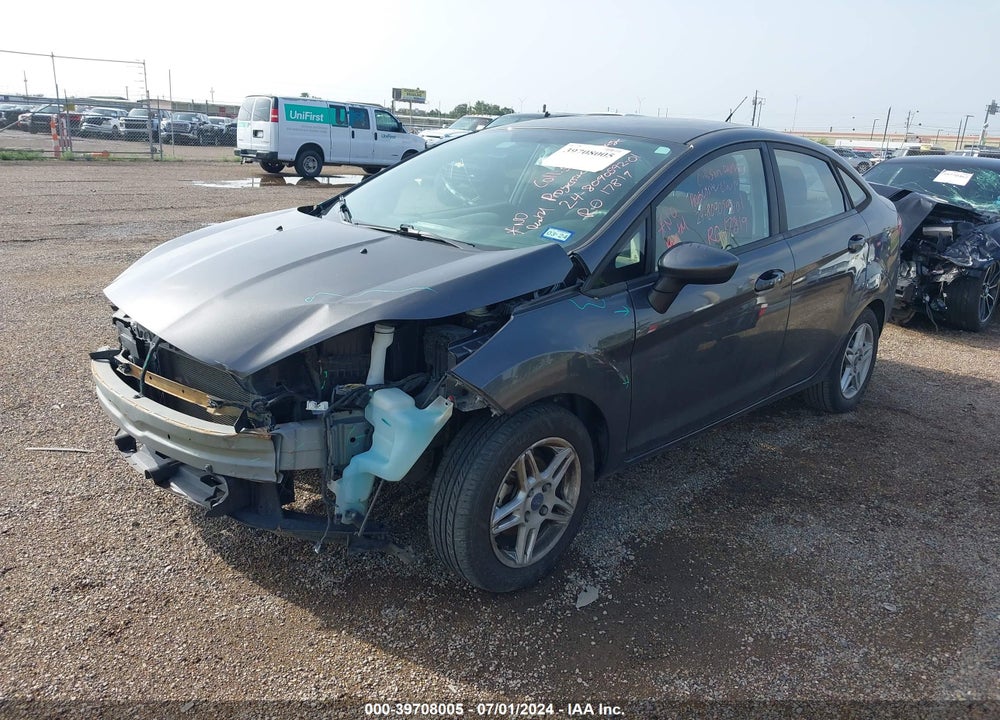 2017 FORD FIESTA SE VIN: 3FADP4BJ2HM159420