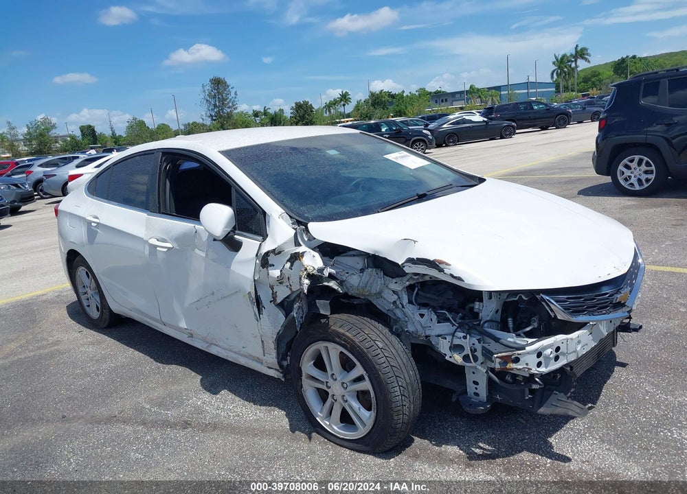 2017 CHEVROLET CRUZE LT AUTO VIN: 1G1BE5SMXH7207210