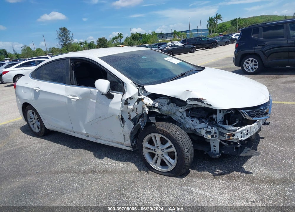 2017 CHEVROLET CRUZE LT AUTO VIN: 1G1BE5SMXH7207210