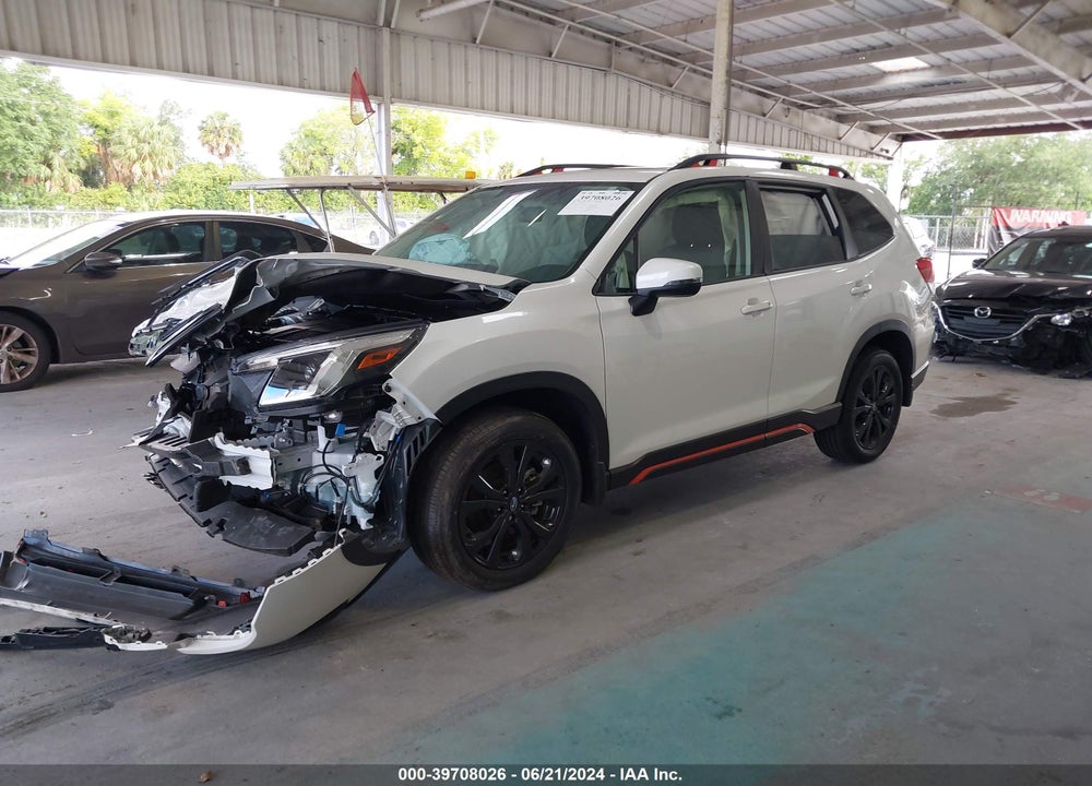2022 SUBARU FORESTER SPORT VIN: JF2SKAJC5NH515846