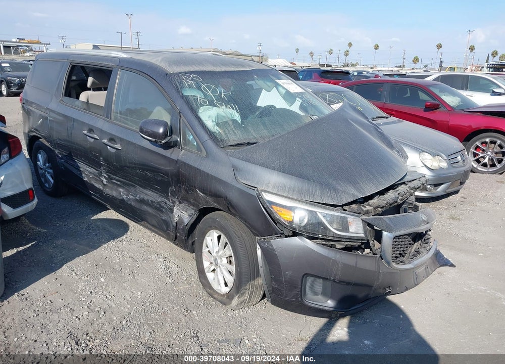 2015 KIA SEDONA LX VIN: KNDMB5C10F6027220