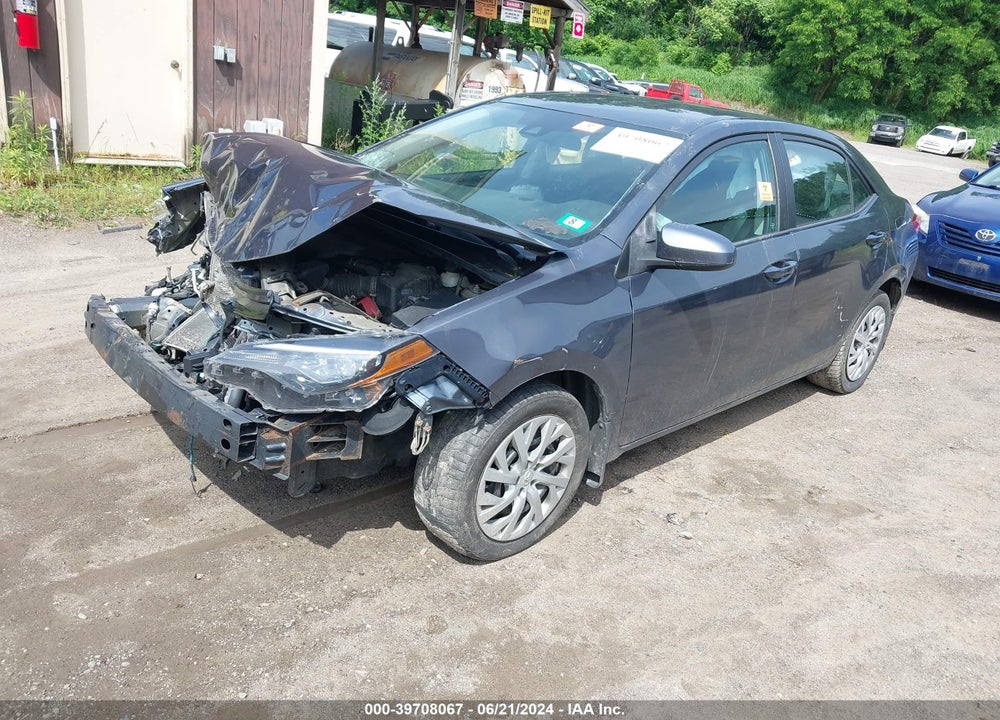 2017 TOYOTA COROLLA LE VIN: 2T1BURHE1HC747304