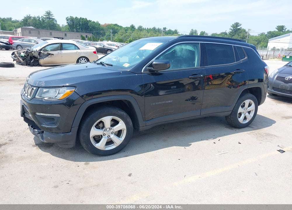 2018 JEEP COMPASS LATITUDE 4X4 VIN: 3C4NJDBB3JT179924