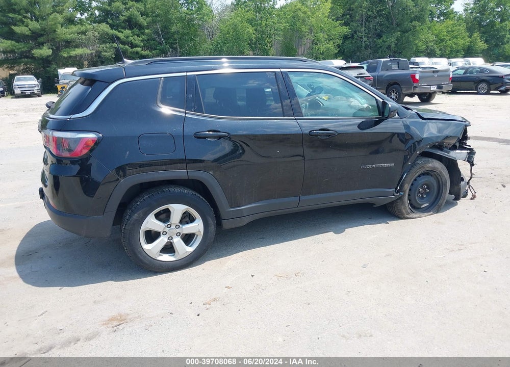 2018 JEEP COMPASS LATITUDE 4X4 VIN: 3C4NJDBB3JT179924