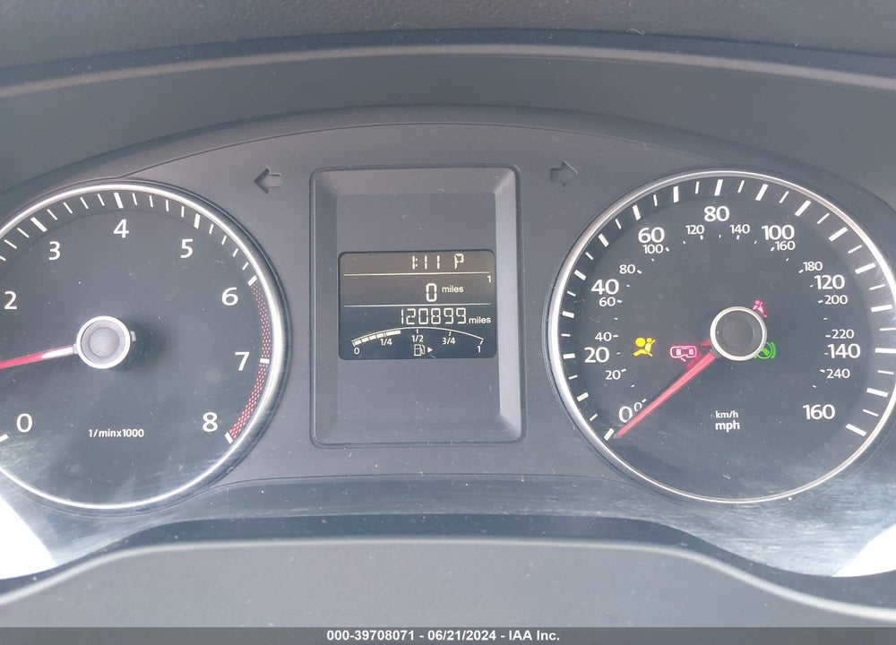 2014 VOLKSWAGEN JETTA 1.8T SE VIN: 3VWD17AJ5EM362793