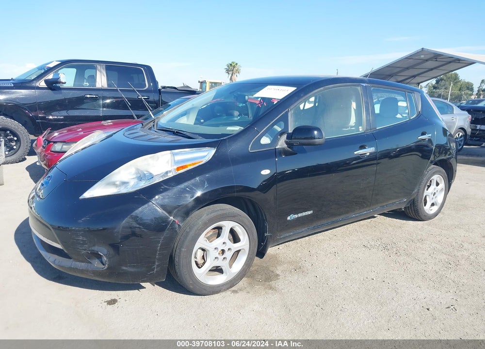2011 NISSAN LEAF SL VIN: JN1AZ0CP2BT006518