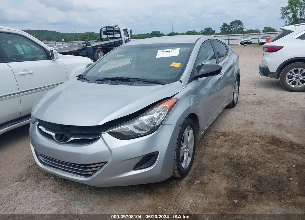 2012 HYUNDAI ELANTRA GLS VIN: 5NPDH4AE6CH073425