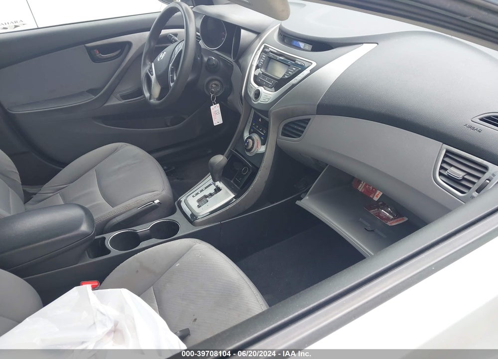 2012 HYUNDAI ELANTRA GLS VIN: 5NPDH4AE6CH073425