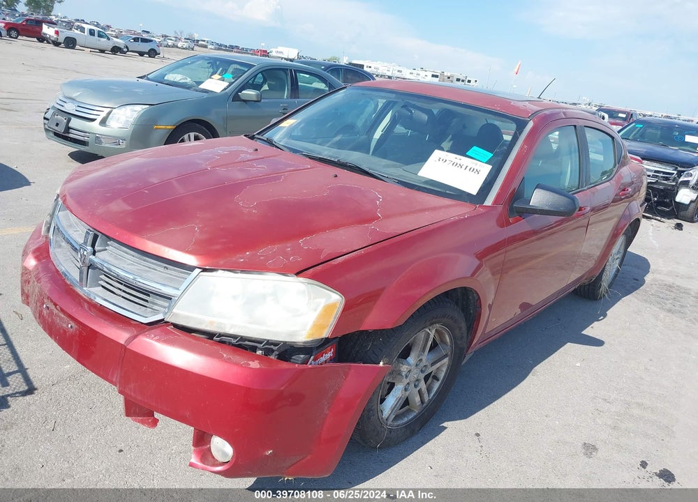 2008 DODGE AVENGER SXT VIN: 1B3LC56K48N607822