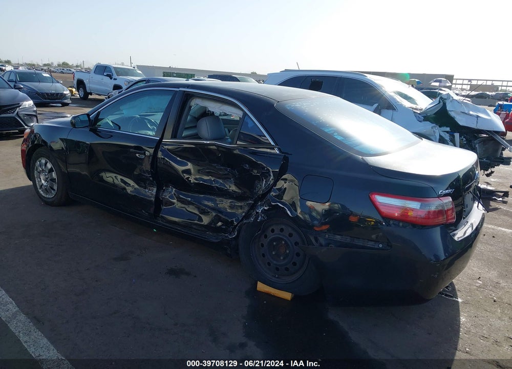 2007 TOYOTA CAMRY XLE VIN: 4T1BE46K67U681399