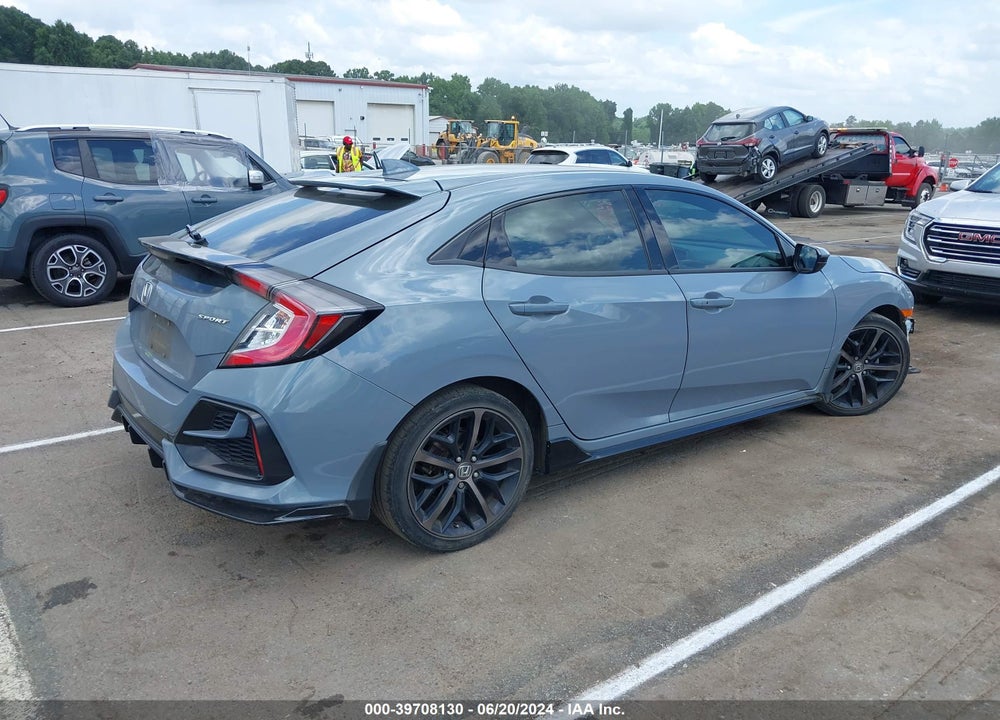 2021 HONDA CIVIC SPORT VIN: SHHFK7H46MU218485