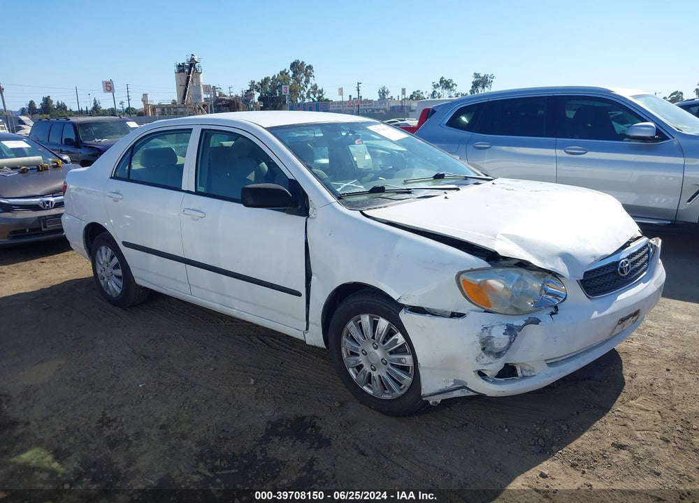 2007 TOYOTA COROLLA CE VIN: JTDBR32E870114332