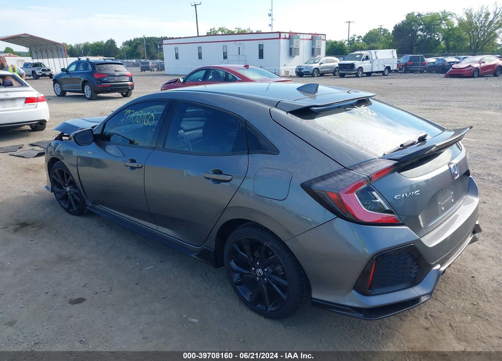2018 HONDA CIVIC SPORT VIN: SHHFK7H40JU410058