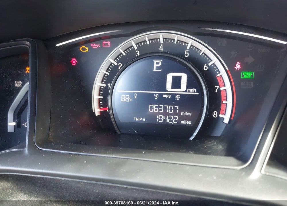 2018 HONDA CIVIC SPORT VIN: SHHFK7H40JU410058