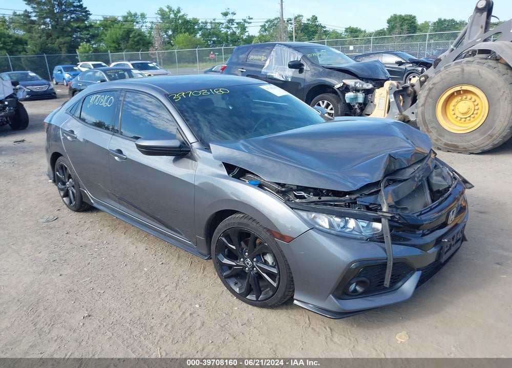 2018 HONDA CIVIC SPORT VIN: SHHFK7H40JU410058