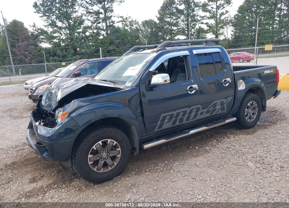 2016 NISSAN FRONTIER PRO-4X VIN: 1N6AD0EVXGN753655