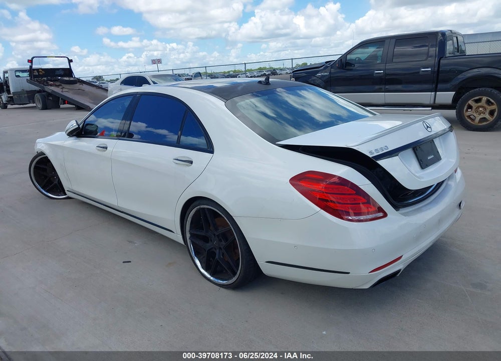 2015 MERCEDES-BENZ S 550 VIN: WDDUG8CB2FA170913