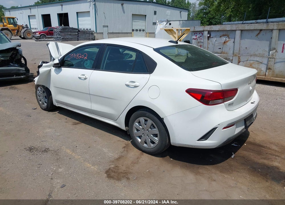2022 KIA RIO LX VIN: 3KPA24AD3NE463336