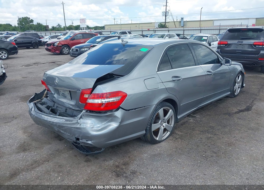 2012 MERCEDES-BENZ E 350 VIN: WDDHF5KB8CA614098